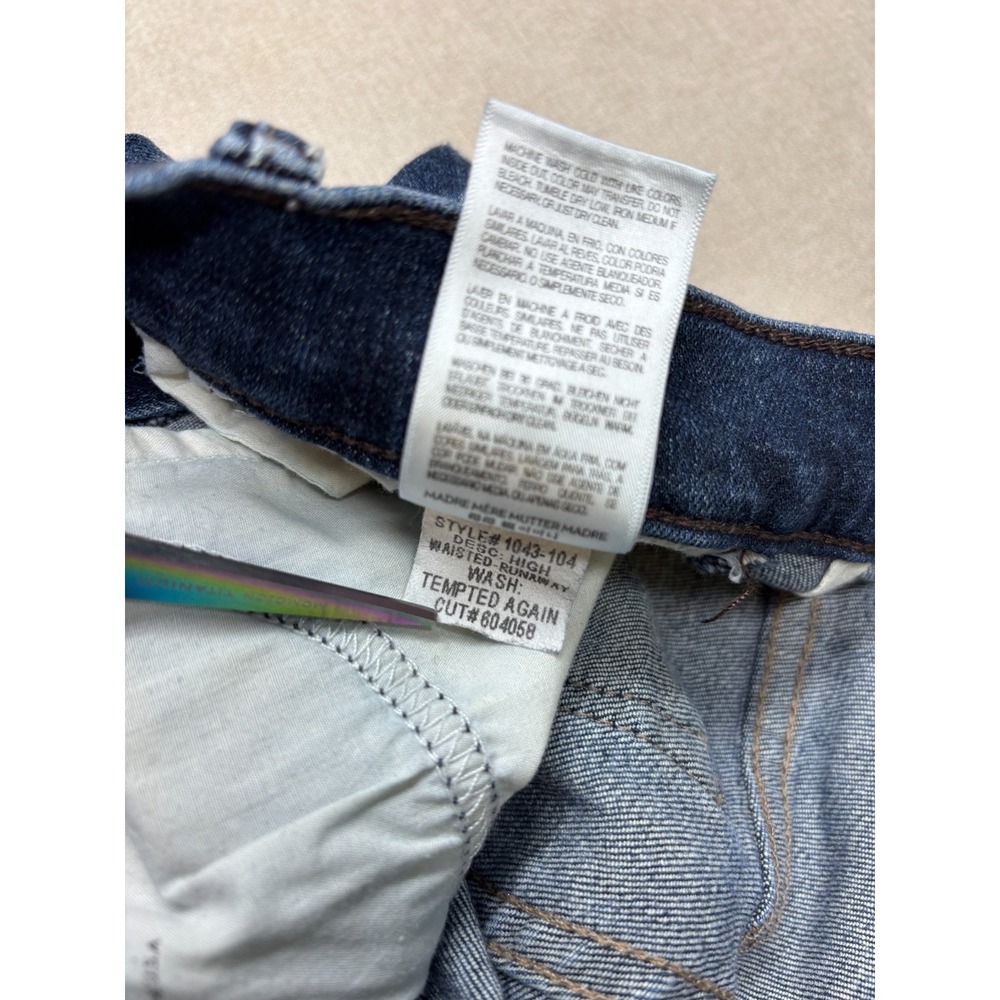 Mother Jeans Womens 24 Blue High Waisted Runaway Flare Tempted Again Stretch - Picture 7 of 11